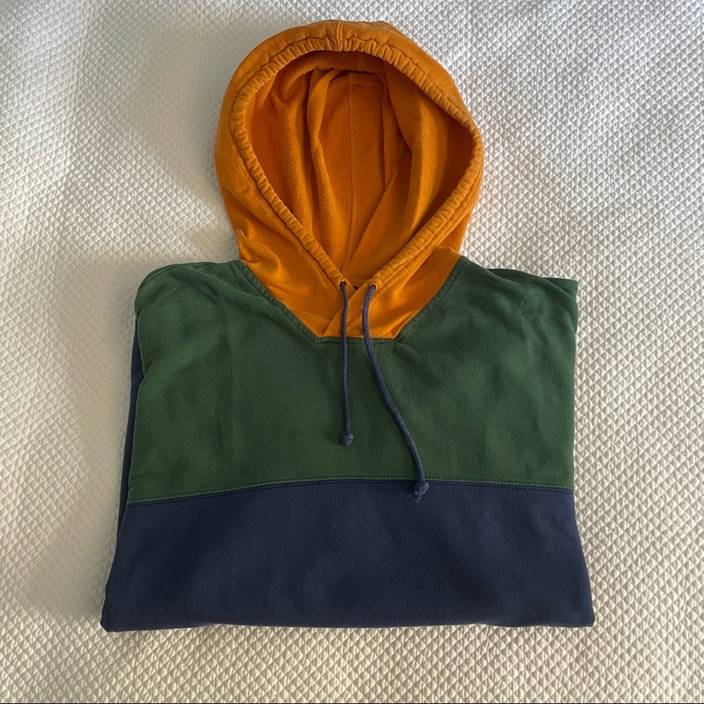 Garage Colorblock Hoodie Sweatshirt
